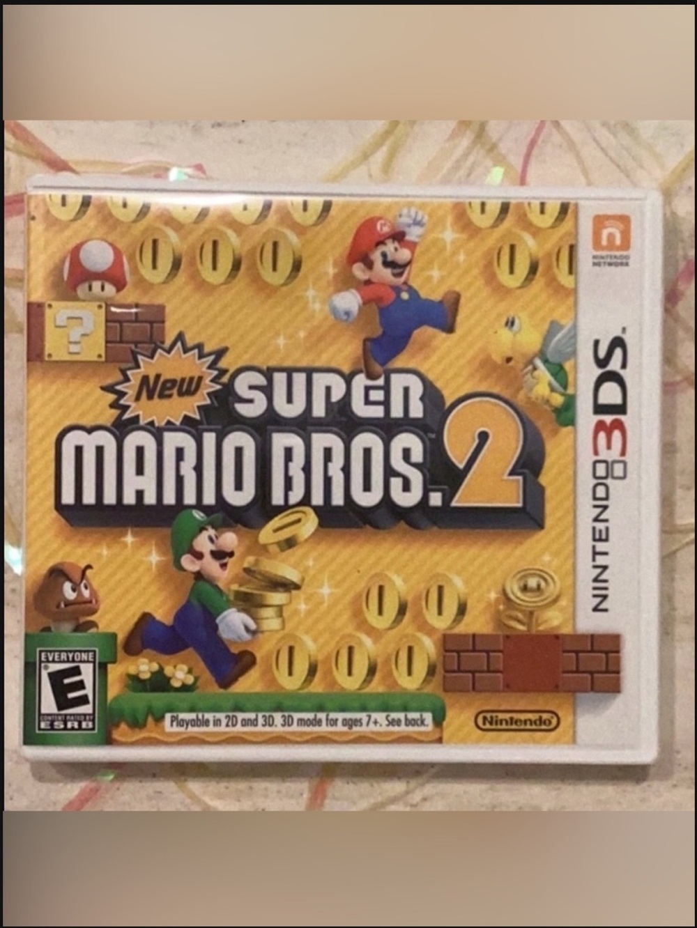 New Super Mario Bros 2 Nintendo 3DS Game CIB Tested Working Authentic